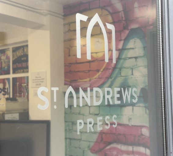 frosted vinyl window graphic