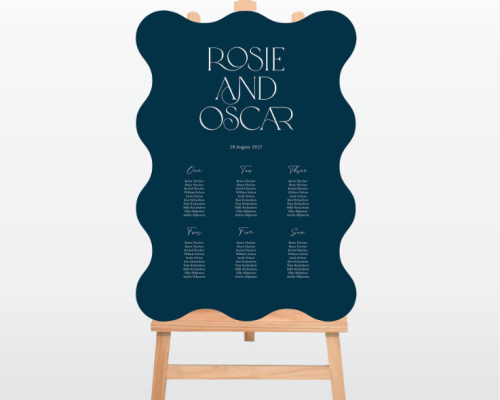 Welcome Signs & Table Plans